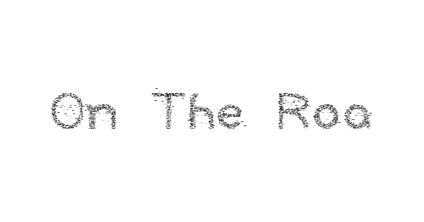 On The Road font thumb